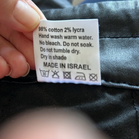 Bevy Flog Shely Black Jogger Pants Size 28 - Picture 7 of 7